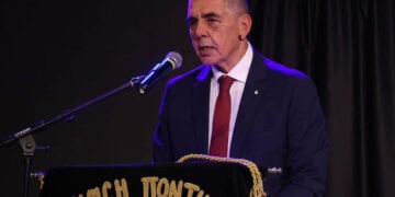 Ο Ηλίας Ιορδανίδης (φωτ.: Facebook / Ένωση Ποντίων Αργυρούπολης)