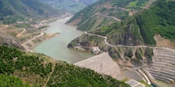 Εικόνα από το Κιουρτούν, όπου έχει κατασκευαστεί μεγάλο φράγμα (πηγή: suyapi.com.tr)