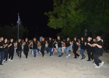 Στιγμιότυπο από παλαιότερο χορό του Πολιτιστικού Συλλόγου Λιβαδερού-Δενδρακίων «Ρωμανία» (φωτ.: facebook.com/groups/pslivaderou)