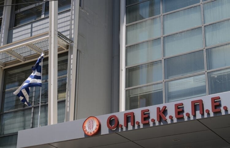 Τα γραφεία του ΟΠΕΚΕΠΕ (φωτ.: EUROKINISSI/Τατιάνα Μπόλαρη)