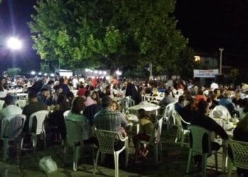 Στιγμιότυπο από παλαιότερο πανηγύρι του Πολιτιστικού Συλλόγου Ποντινής (φωτ.: Facebook ΠΣ Ποντινής)