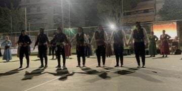 Η Ένωση Ποντίων Χαλανδρίου «Ο Ακρίτας» στο 1ο Θερινό Αντάμωμα Παραδοσιακών Χορευτικών Ομάδων (φωτ.: facebook.com/ Ένωση Ποντίων Χαλανδρίου ''Ο Ακρίτας''»