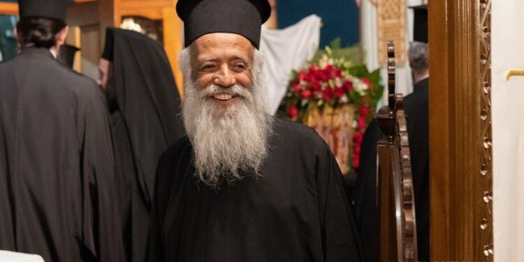 Ο αρχιμανδρίτης Νεκτάριος Ζορμπαλάς (φωτ.: Αρχιεπισκοπή Αυστραλίας/Μάρκελλος Πετρόπουλος)