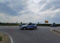 Η γερμανική αστυνομία εκτός από τη σιδηροδρομική γραμμή απέκλεισε και ένα τμήμα του αυτοκινητόδρομου Β8 (φωτ.: Bild / Bauer)
