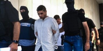 Κατά την απολογία του ο 35χρονος υποστήριξε ότι πως δεν είχε συνεννοηθεί με κανέναν από τους συγκατηγορουμένούς του για τη δολοφονία (φωτ.: EUROKINISSI)