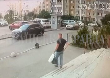 Ο Ιβάν Βορόνιχ λίγα λεπτά πριν από την εκτέλεσή του (πηγή: Ukrainska Pravda)