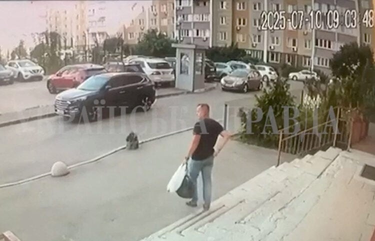 Ο Ιβάν Βορόνιχ λίγα λεπτά πριν από την εκτέλεσή του (πηγή: Ukrainska Pravda)