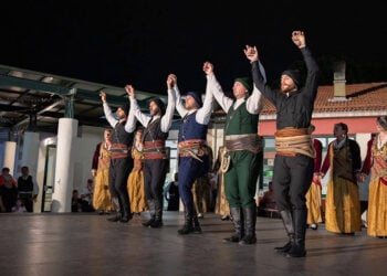 Από την εμφάνιση της Ένωσης Ποντίων Πανοράματος στα «Πυλαιώτικα 2025» (φωτ.: Δήμος Πυλαίας-Χορτιάτη)