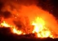 Στιγμιότυπο από τη φωτιά στην περιοχή της Λεμεσού (φωτ.: Χ/Prokaliptika)
