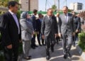 Ο Γιώργος Γεραπετρίτης γίνεται δεκτός στην Τρίπολη της Λιβύης (φωτ.: Χ / 
Libya Review)
