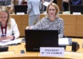 Η Κάγια Κάλας κηρύσσει την έναρξη του Συμβουλίου Εξωτερικών Υποθέσεων της ΕΕ (φωτ.: European Union)