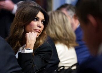 Η Κίμπερλι Γκίλφοϊλ (Kimberly Guilfoyle) (φωτ.: EPA/WILL OLIVER / POOL)