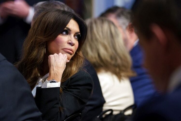 Η Κίμπερλι Γκίλφοϊλ (Kimberly Guilfoyle) (φωτ.: EPA/WILL OLIVER / POOL)