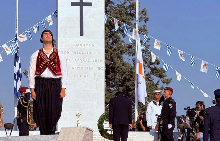 Επέτειος 51 χρόνων από την εισβολή στην Κύπρο (φωτ.: Facebook / Νίκος Χριστοδουλίδης - Nikos Christodoulides)