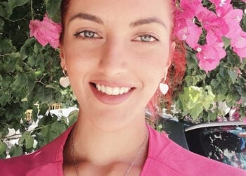 Η Κυριακή Γρίβα σε φωτογραφία που είχε ανεβάσει στα social media