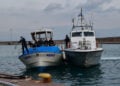 Σκάφος του Λιμενικού συνοδεύει σκάφος με μετανάστες, το οποίο εντοπίστηκε ανοιχτά της Ζακύνθου (φωτ.: EUROKINISSI / Γιάννης Σπυρούνης)