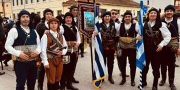 (Φωτ.: facebook/Ένωση Χορευτών Ν. Δράμας «Πυρρίχιος»)
