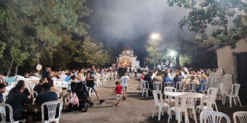 Στον Προφήτη Ηλία στην Αγροσυκιά Πέλλας (φωτ.: Facebook / Άγιος Γεώργιος Χαλιναράς)