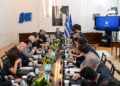 Συνεδρίαση του υπουργικού συμβουλίου στο Μέγαρο Μαξίμου, Παρασκευή 25 Ιουλίου 2025 (φωτ.: EUROKINISSI / Τατιάνα Μπόλαρη)