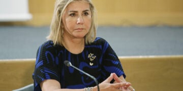 Η βουλεύτρια Μαγνησίας και πρώην υφυπουργός Ζέττα Μακρή (φωτ.: ΑΠΕ-ΜΠΕ / Βάιος Χασιαλής)