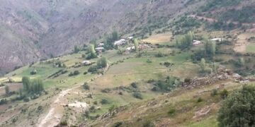 Άποψη του Παρτίν (Παρθένι) της Κρώμνης (πηγή: kromni.blogspot.com)