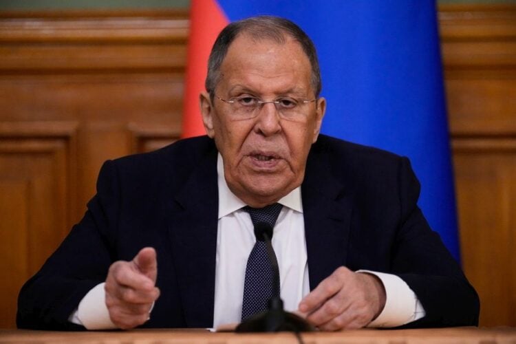 Ο Ρώσος ΥΠΕΞ Σεργκέι Λαβρόφ (φωτ.: EPA/ Alexander Zemlianichenko / POOL)