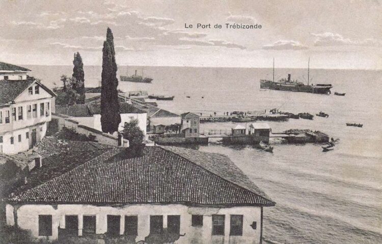 Άποψη του λιμανιού της Τραπεζούντας