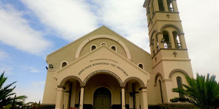 (Φωτ.: facebook / Greek Orthodox Parish of North Altona – The Dormition of Our Lady)