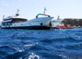 Το «Παναγία Παραβουνιώτισσα» προσάραξε στην ξέρα Γλάρος έξω από τα Νέα Στύρα (φωτ.: EUROKINISSI / Θοδωρής Νικολάου)