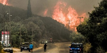 Πυρκαγιά στην περιοχή Μοιραίικα της Πάτρας, Τρίτη 12 Αυγούστου 2025
(φωτ.: EUROKINISSI)
