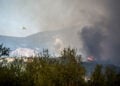 Εναέρια μέσα για την κατάσβεση της φωτιάς στη Δυτική Αχαΐα (φωτ.: EUROKINISSI)