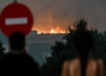 Πυρκαγιά στη Δυτική Αχαΐα. Τρίτη 12 Αυγούστου 2025 (φωτ.: EUROKINISSI)