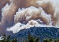 Χαρακτηριστικό στιγμιότυπο από παλιότερη φωτιά στην Πάρνηθα (φωτ. αρχείου: EUROKINISSI/Διονύσης Πατεράκης)