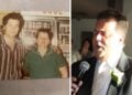 Αριστερά ο Τζιμ Τσολάκης σε νεαρή ηλικία και δεξιά σε πρόσφατη φωτογραφία (φωτ.: TheGreekHerald.com)