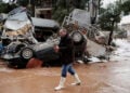 Εικόνα από τις καταστροφικές πλημμύρες του 2017 (φωτ.: EUROKINISSI / Στέλιος Μισίνας)