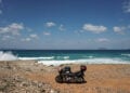 Θαλασσοταραχή στις βόρειες ακτές του νομού Λασιθίου (φωτ.: EUROKINISSI / Μιχάλης Καραγιάννης)