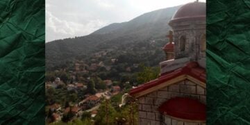 Άποψη της Νέας Σάντας (φωτ.: facebook/Πολιτιστικός Μορφωτικός Σύλλογος Μικρής Σάντας Ημαθίας)