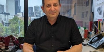 Ο δρ Νικ Ντάλας (φωτ.: The Greek Herald/Μαίρη Συνανίδη)
