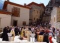 Στιγμιότυπο από τη λειτουργία στην Παναγία Σουμελά τον Δεκαπενταύγουστο του 2022 (φωτ.: facebook/Ecumenical Patriarchate)