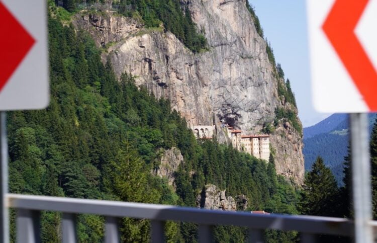 Η μονή της Παναγίας Σουμελά στην Τραπεζούντα  (φωτ.: facebook/Ecumenical Patriarchate)