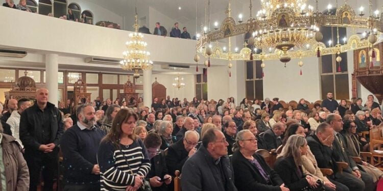 Κατάμεστος ο ιερός ναός της Παναγίας Σουμελά στη Μελβούρνη της Αυστραλίας (φωτ.: Αρχιεπισκοπή Αυστραλίας)