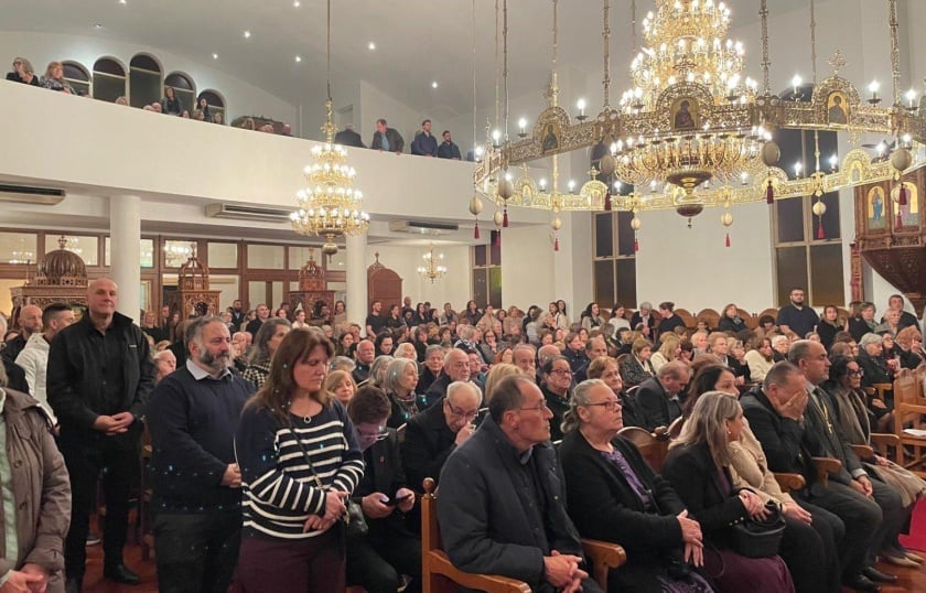 Κατάμεστος ο ιερός ναός της Παναγίας Σουμελά στη Μελβούρνη της Αυστραλίας (φωτ.: Αρχιεπισκοπή Αυστραλίας)