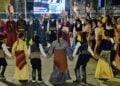 Μικροί και μεγάλοι χορευτές ενώθηκαν και παρουσίασαν ένα όμορφο ποντιακό πρόγραμμα (Φωτ.: facebook/Nikos Alvanoudis)