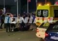 Ασθενοφόρο του ΕΚΑΒ έσπευσε στο σημείο του δυστυχήματος (φωτ.: glomex)