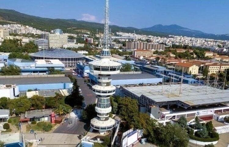 Ο Πύργος του ΟΤΕ δεσπόζει στη ΔΕΘ (φωτ.: ΑΠΕ-ΜΠΕ)