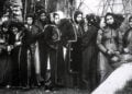 Σινασίτισσες με την τοπική καππαδοκική φορεσιά σε φωτογραφία του 1924 (πηγή: Κέντρο Μικρασιατικών Σπουδών)