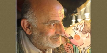 O παντοτινός Πόντιος Καραγκιόζης σε μια εξαιρετική φωτογραφία του Αντώνη Συμεωνάκη (φωτ.: facebook / Τάκης Βαμβακίδης)