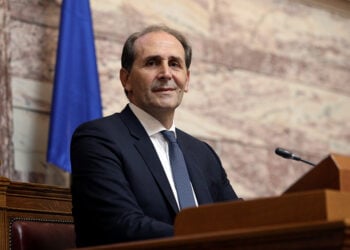 Ο Απόστολος Βεσυρόπουλος (φωτ. αρχείου: EUROKINISSI / Γιάννης Παναγόπουλος)