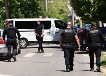 Από τη σκηνή του εγκλήματος (φωτ.: EUROKINISSI / Μιχάλης Καραγιάννης)