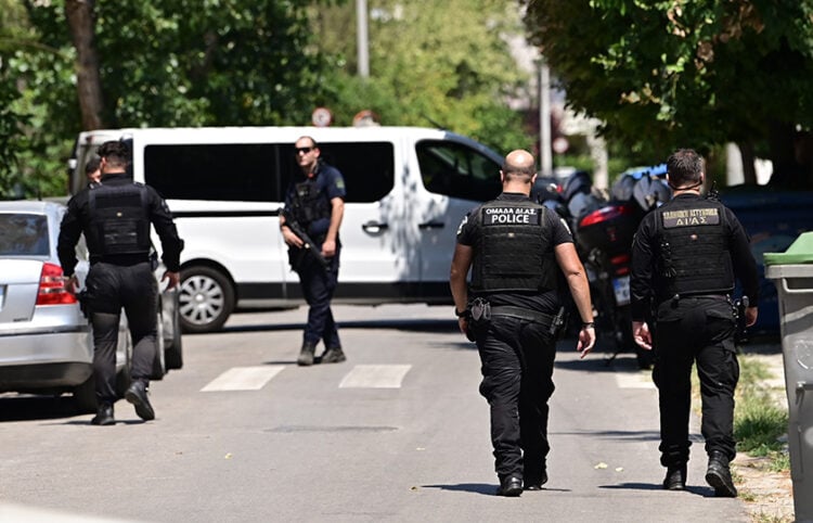 Από τη σκηνή του εγκλήματος (φωτ.: EUROKINISSI / Μιχάλης Καραγιάννης)